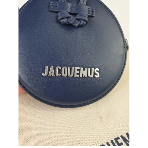 Jacquemus Navy Mini Leather Bag - Picture 4 of 6